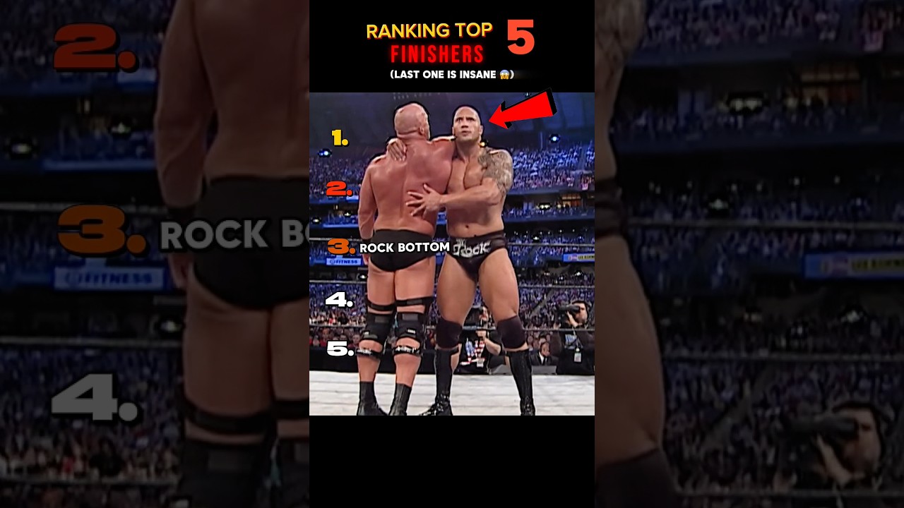 Ranking top 5 finishers of WWE Superstars | part 2 