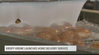 Krispy Kreme launches home delivery service