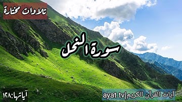 #سورة النحل#آيات#تلاوات نادرة#تلاوات مختارة#سورة النحل كاملة