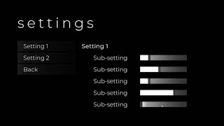 Animated Menus in Unity