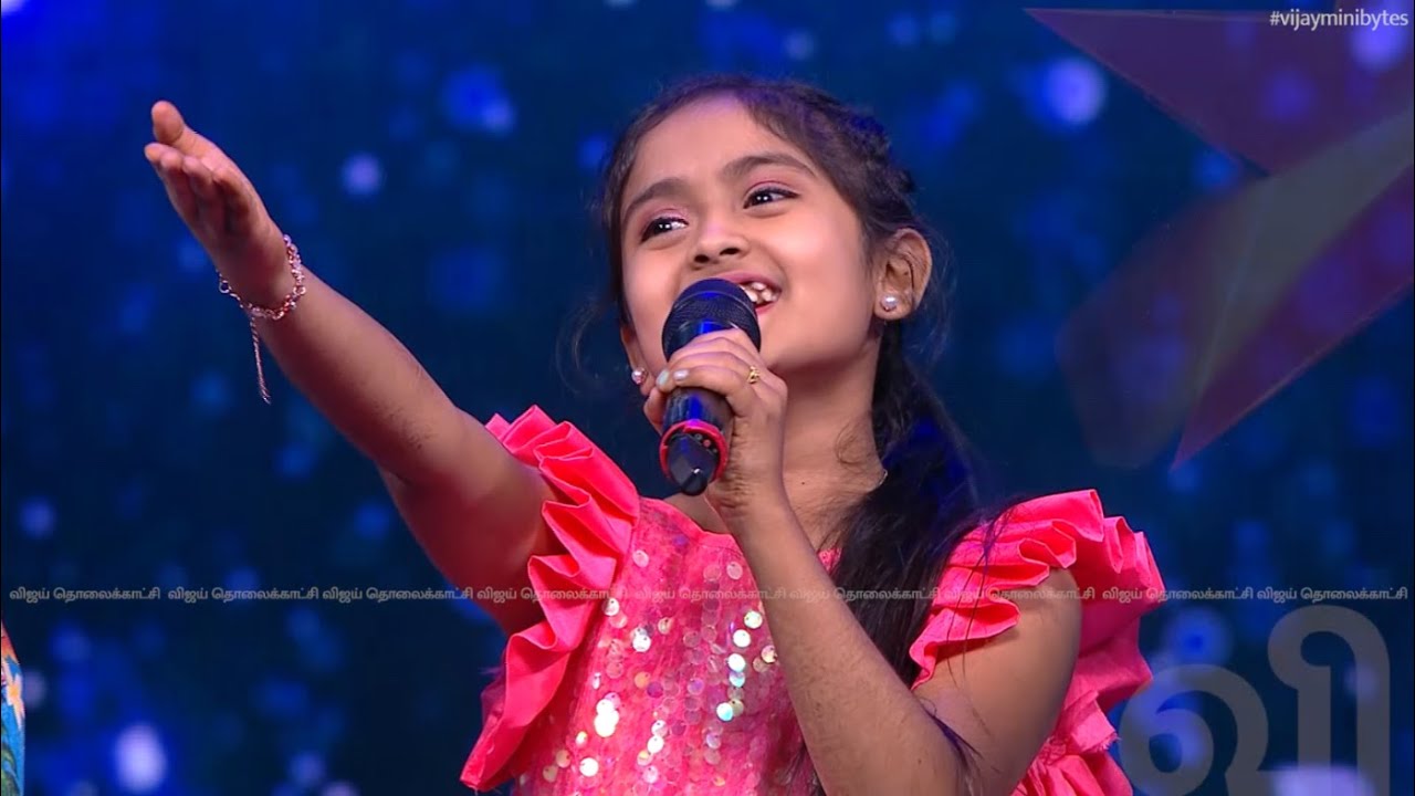 தென்மதுரை வைகை நதி....🎼 | Super Singer Junior 8 - Vijay Mini Bytes