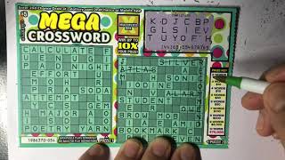 Loteria and Mega crossword🍀🍀🍀🍀CA Lottery Scratchers