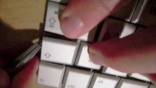 How To Replace A Key On Apple Notebook Keyboard - Type 3