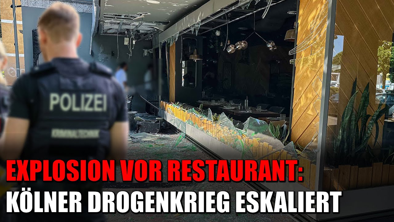 Explosion vor Restaurant in Köln-Deutz: Eskalation im Kölner Drogenkrieg | 19.06.2025
