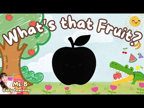 🍎 Learn Fruit Names for Toddlers | First Words for Babies | Learning Videos for Kids | English ESL thumbnail