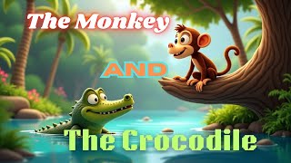 The Monkey and The Crocodile Story | Panchatantra Stories | Kids stories
