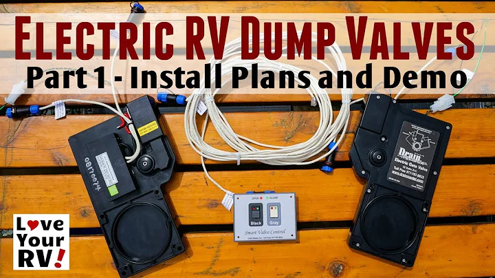 Electric RV Dump Valves -  Part 1 (Install Plans and Demo)