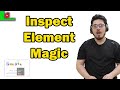 A clever trick to use Inspect Element smartly in Chrome 🔥 #shorts