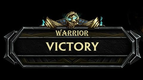 All Warrior Victory animations (as of Aug 12, 2014) [SMITE]