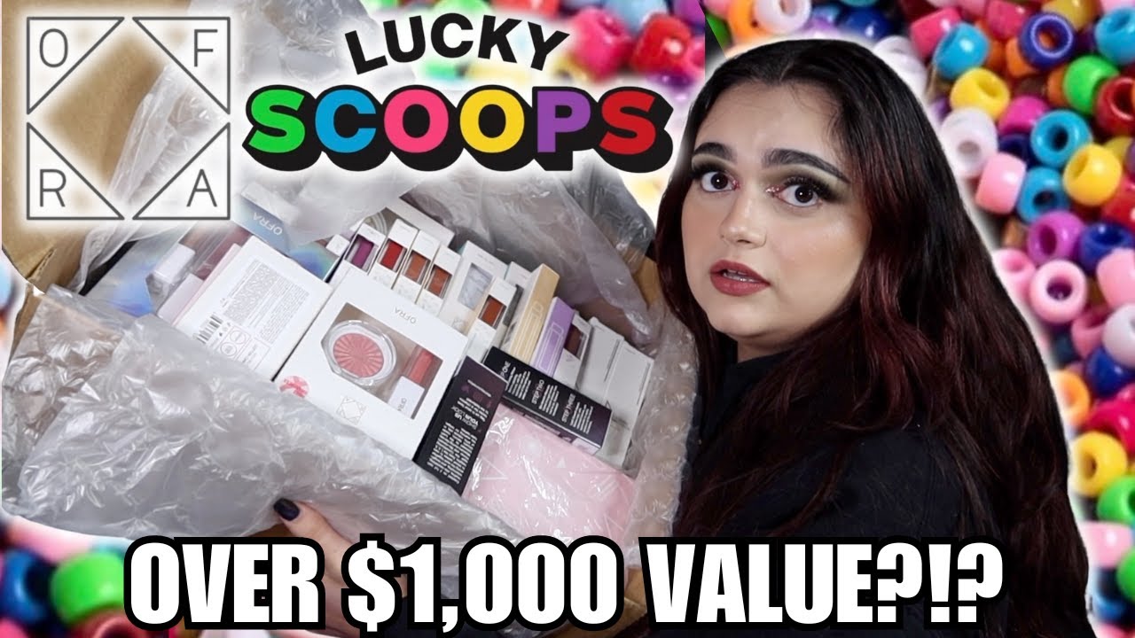 🌈 EVERYTHING I GOT IN MY OFRA LUCKY SCOOPS 🌈