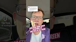 Knitters vs Sci Show: Reaction to Hank Green's Response