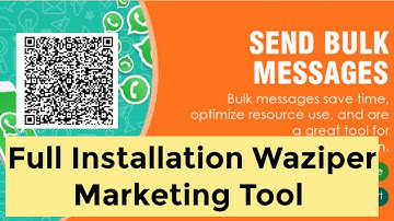 Full Installation Waziper v3.0 Interactive Button features - Installation on aaPanel