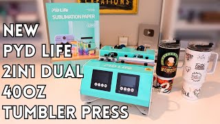 PYD Life's New 2 in 1 Dual 40oz Tumbler Press | Is it worth it?  Full Review!