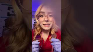 ASMR SOMETHINGS IN YOUR EYE ?️?️ SHORTS Asmr medical exam for sleep, Asmr for relaxing, doctor