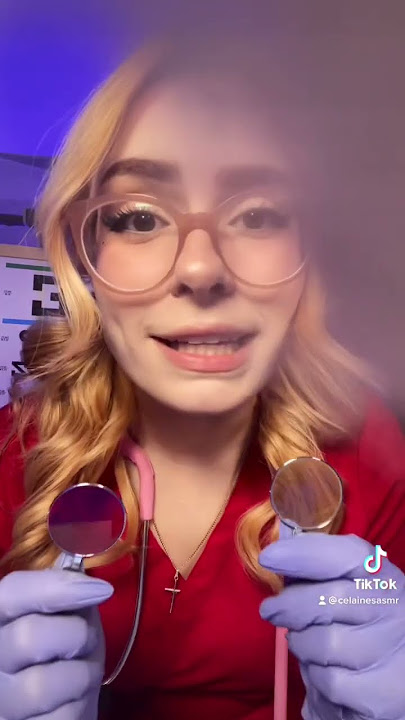 ASMR SOMETHINGS IN YOUR EYE 👁️👁️ #SHORTS Asmr medical exam for sleep, Asmr for relaxing, doctor