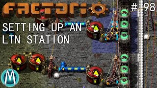 [Factorio 1.1 4K] Angel/Bobs Ep 98: Setting Up An LTN Station