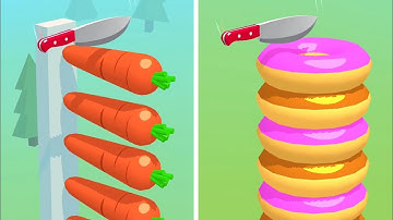 Slice It All Game! Very Satisfying and Relaxing ASMR Slicing Video