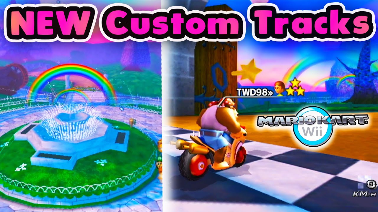 Beautiful *NEW* Custom Tracks in Mario Kart Wii CTGP (December 2020 Update)  - YouTube