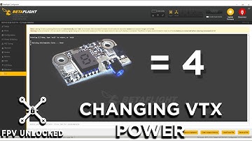 Changing Your VTX Power in Betaflight - Tuesday Tech Tips
