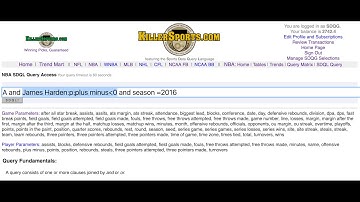 How to Run An NBA Query