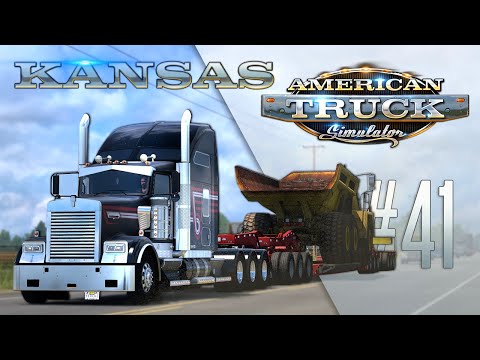 Видео: ДОСТАВКА 43-ТОННОГО САМОСВАЛА ПО НОВОМУ DLC — American Truck Simulator: Kansas (1.49.1.20s) [#41]