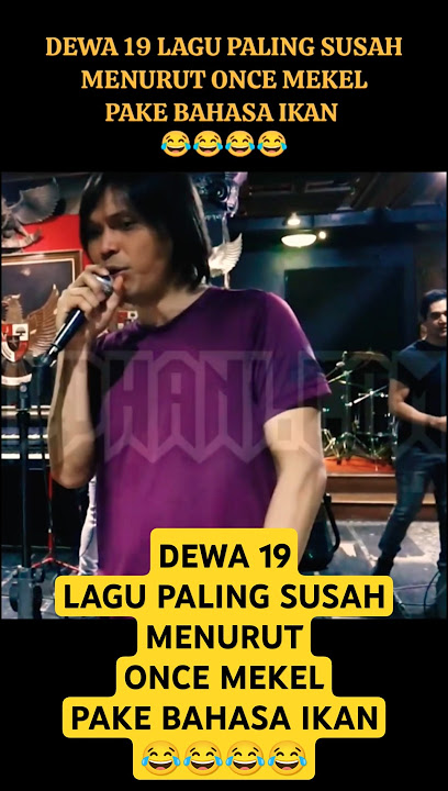 DEWA 19 LAGU PALING SUSAH MENURUT ONCE MEKEL #dewa19 #oncemekel #ahmaddhani #andraramadhan