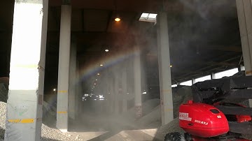 HENNLICH Dust Control Cannon HE30: Revolutionizing Waste Transfer and Recycling