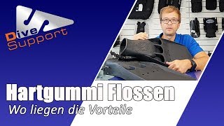 Hard rubber fins – Why are they used in technical diving? | DiveSupport