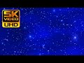 Classic Blue 5K Star-Field ★ 1-Hour Space Wallpaper ★ Longest FREE Stars Motion Background HD 60fps