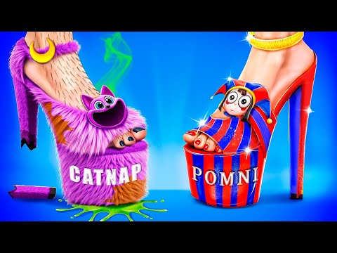 БОГАТЫЙ Digital Circus против БЕДНЫХ Smiling Critters! Помни удочерил Кэтнап!