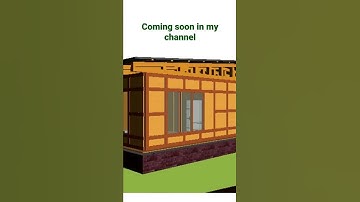 Complete wooden house in Revit Architecture