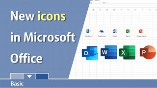 New Microsoft Office icons for the desktop by Chris Menard