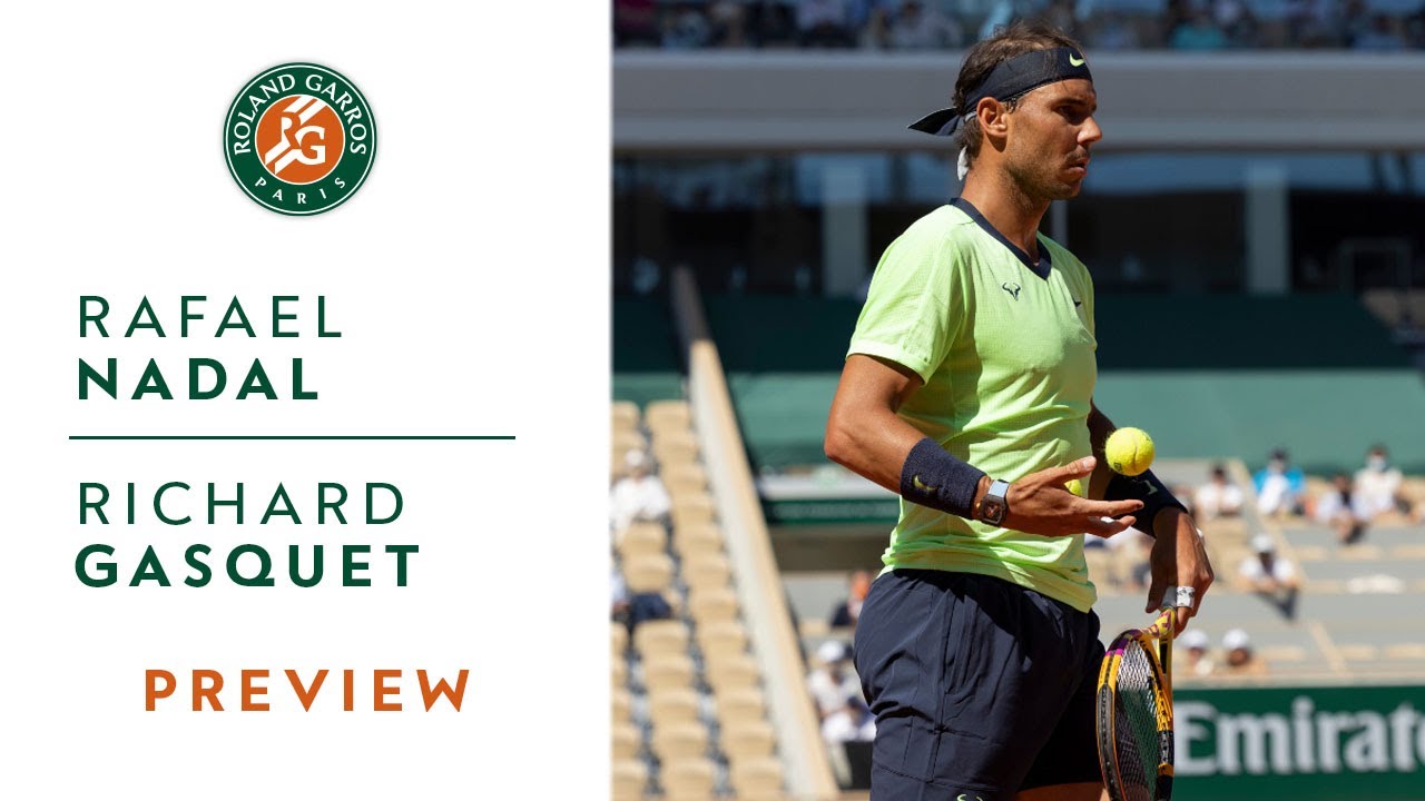 Roland Garros R2 What time does Rafael Nadal play against Richard Gasquet in Paris?