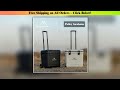 MOUNTAINHIKER 36L Outdoor Refrigerator with Trolley Wheels Incubator Portable Warm Box BBQ Car