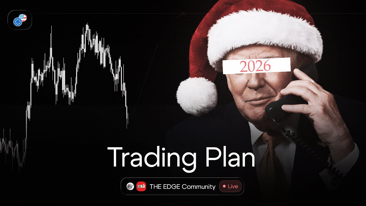 Торговый план, ожидания от рынка и первые позиции в 2026!