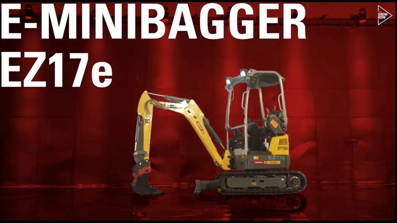 Bedienungsanleitung Elektro-Minibagger EZ17e – Zeppelin Rental SHOW HOW