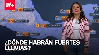 Clima en México hoy 11 de septiembre 2026: Fuertes lluvias por canales de baja presión