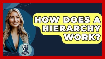 How Does A Hierarchy Work? - Philosophy Beyond