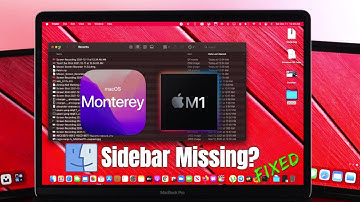 How to Restore Missing Finder Sidebar Items on Mac! [MacOS Monterey]