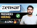 Zensar Hiring Freshers🔥Apply Now | Open to All