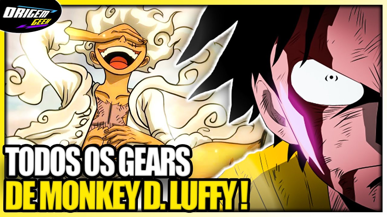Transformações de LUFFY - One Piece #Shorts 