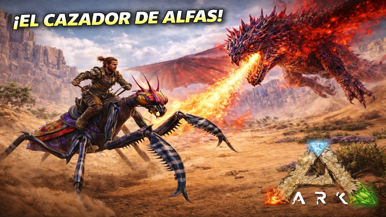 ¡Tameamos MANTIS y Cazamos ALFAS en ARK! 🦖💥 | ARK Camino a la Ascensión - Episodio 8