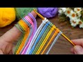 Wow brilliant idea  you will love what i made with colorful wool yarns lets watch crochet