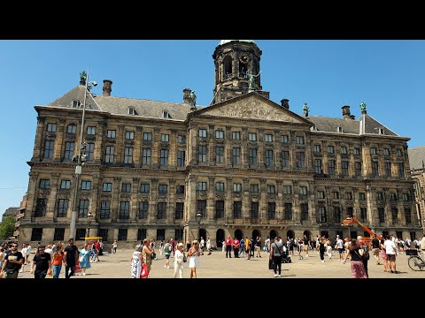 Video: Famous Squares (Pleinen) i Amsterdam, Nederländerna