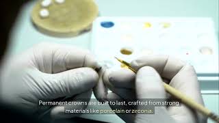 What's the difference between temporary and permanent crowns? San Antonio TX