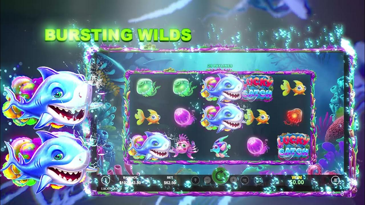 Lucky catch. Catch your luck game. catch your luck.