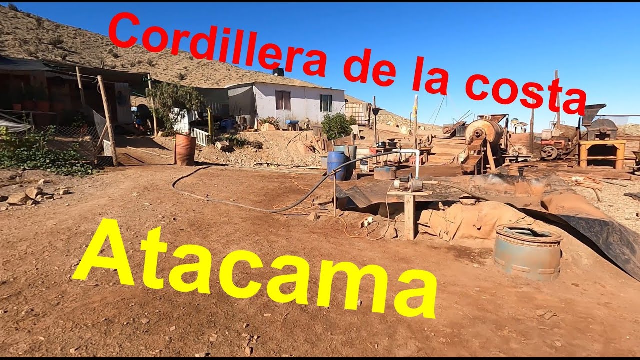 La cordillera de la costa en Atacama, camanchaca, minería, paisaje y geomorfología
