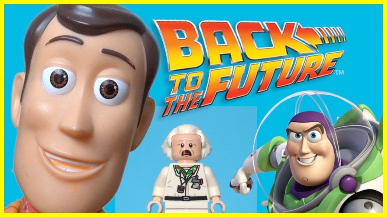 Toy Story 5 Buzz Lightyear Goes Back To the Future Woody  Marty McFly Doc Brown Mr Potato Adventure 