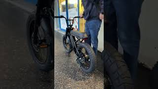 BMX boost ridden away