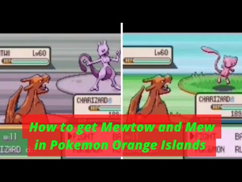 How to catch mew in pokemon fire red without cheats.wmv 